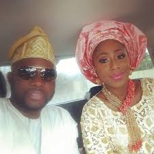 Image result for Dakore Akande pic with wife
