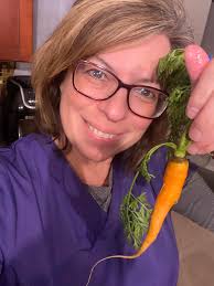 After years of hard work and determination, I've finally grown a carrot.