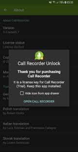 The app provides functionality to record both sides on devices with such support. Call Recorder Unlock Apk For Android Download