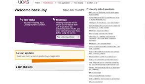 Updates are currently suspended, and track will be unavailable from 18:00 on monday 9 august until 08:30 on tuesday 10 august (uk time) while we process exam results. Http Lca Anglia Ac Uk Uploads Guides How 20to 20apply 20on 20ucas 20track 20clearing 202016 Pdf