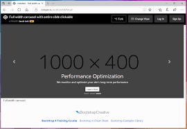 Code to customize the bootstrap 3 carousel slider component so it does not autoplay and increments by 1 item per click. Bootstrap 4 Carousel Vertical Scroll Bar Displayed When Full Width Images Transition Chrome Issue 24951 Twbs Bootstrap Github