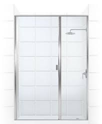 With unsurpassed quality as well as sleek, contemporary styling, the paragon framed swinging shower doors stand alone. Paragon Semi Frameless Swing Door With Inline Panel And Knock On Handle Coastal Shower Doors