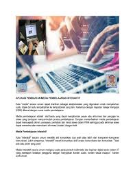 Pembelajaran berbasis multimedia menjadi semakin umum. Aplikasi Pembuat Media Pembelajaran Interaktif By Yusrin Tosepu Issuu