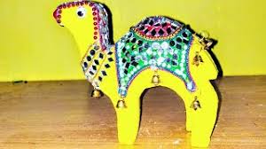 Please subscribe my trvid channel How To Make A Camel Easy Step By Step Best Use Of Waste Material Easy Waste Material Craft Youtube