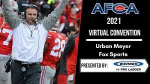 Urban meyer, who returned ohio state's football program to national prominence but who was suspended earlier this year after an investigation revealed he had protected a longtime assistant with a history of domestic abuse, will retire after seven seasons, the university announced tuesday. 2021 Afca Virtual Convention Kickoff Speaker Urban Meyer Afca