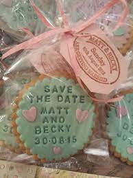 Save The Date Cookie Biscuit Wedding Favours Date Cookies Wedding Saving