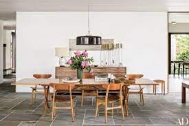 Mid century modern dining tables and chairs come in a variety of styles, colors, and sizes, so finding one that fits perfectly into your space will be while there are many options out there for reproductions of mid century modern dining tables, some might enjoy hunting for a vintage table with a rich history. 10 Midcentury Modern Dining Rooms Architectural Digest