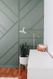 An accent wall is the perfect way to add a dose of color or pattern to your interior. Creating A Modern Wood Accent Wall Within The Grove