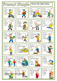 Present Simple English Language Teaching English Lessons English Activities