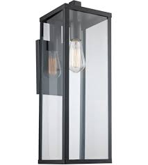 Trans Globe Lighting 40752 Bk Oxford 1 Light 23 Inch Black Outdoor Wall Lantern