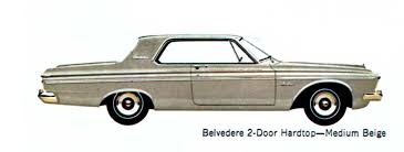 Image result for Medium Beige 1963 Valiant