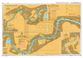 admiralty chart 3319 river thames tower bridge to