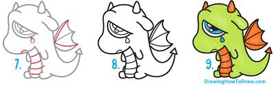 See more ideas about easy dragon drawings, dragon sketch, drawings. How To Draw A Cute Cartoon Dragon Crying Easy Step By Step Drawing Tutorial For Kids Beginners How To Draw Step By Step Drawing Tutorials