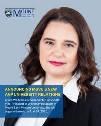 We are thrilled to welcome Karen White as our new Associate Vice-President  of University Relations! An accomplished leader with over two decades of  experience in strategic communications, crisis management and stakeholder  relations,