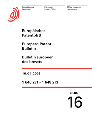 Https Www Epo Org Archive Epo Pubs Bulletin 2006 Bulletin0616 Pdf