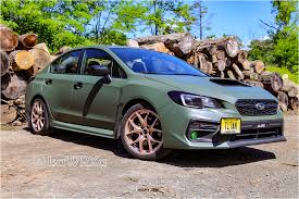But if you want to refer to them as subaru rims, that's your call. Matte Army Green Wrapped Subaru Wrx With Rose Gold Wheels Gold Wheels Subaru Wrx Wrx