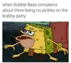 Im really bad at editing and what not, sorry fam What Is The Caveman Spongebob Meme Popsugar Tech