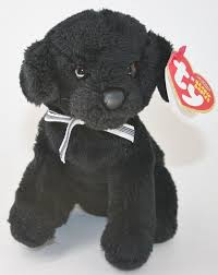 Black And White Beanie Baby Dog Ty Beanie Baby Chaser Black Labrador Retriever Puppy Dogs Lab Nwt Ty Original Beanie Babies Labrador Retriever Puppies Black Labrador Retriever