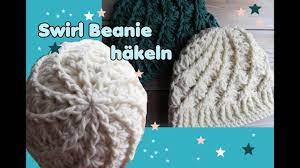 Manchmal stelle ich euch neue wolle vor! Swirl Beanie Mutze Hakeln Streifen Muster Sehr Einfach Youtube