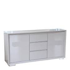 Birlea lynx black and grey bedroom furniture. Serena 160cm Sideboard Grey High Gloss Finish Sideboards Fishpools