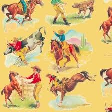 Gonna take my horse to the old town road i'm gonna ride 'til i can't no more [verse 3: 50s Cowboy Kids Ad Fabric Wallpaper And Home Decor Spoonflower