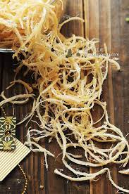 自製魷魚絲 零食也可以健康吃homemade dried shredded squid recipe 肥丁手工坊 squid recipes homemade spices