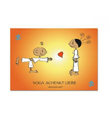 Der Kleine Yogi Postkarte Yoga Schenkt Liebe Jedes Wunderschone Motiv Auf Unseren Postkarten Wird Mit 10 Der Kleine Yogi Liebevolle Gedanken Postkarten