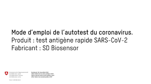 Check spelling or type a new query. Mode D Emploi De L Autotest Du Coronavirus Youtube