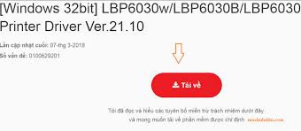 windows 32bit lbp6030w/lbp6030b/lbp6030 printer pilote. Táº£i Driver Canon 6030 Win 7 10 32bit 64bit Va Cach Cai Ä'áº·t