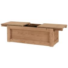 table basse coffre en pin massif cire moving joue la carte ecolo table basse idees de decoration interieure coffre