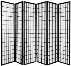Legacy Decor 6 Panel Japanese Oriental Style Room Screen Divider Black Cherry Natural Or White Color Totalclearance Net Clearance On Men S Clothings Fur Room Divider Shoji Room Divider Room Divider Screen