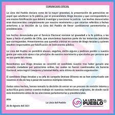 Esta tarde el servel confirmó las candidaturas de kast, parisi. Ff8mus1kjwr7xm