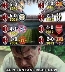 It was the end of an era at los blancos as the quinta del buitre was about to be. Ac Milan Once Upon A Time The Football Arena Facebook