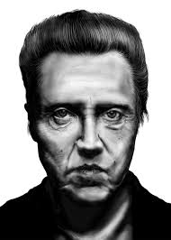 Christopher Walken' Poster, picture, metal print, paint by Lou Patrick  Mackay