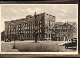Fügen sie ein foto hinzu. Chemnitz Falkeplatz Deutsche Bank Kat Chemnitz Nr Ka11833 Oldthing Ansichtskarten Sachsen