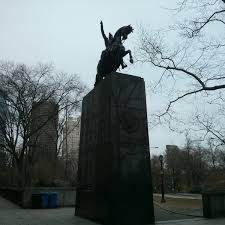 Descriptioncentral park statue of josé de san martín.jpg. Jose De San Martin Statue Monument Landmark In New York