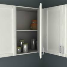 This unique design by studio mcgee features three small wooden floating shelves in the corner to store extra dishware and decor. Ikea Kitchen Hack A Blind Corner Wall Cabinet Perfect For Irregular Kitchens