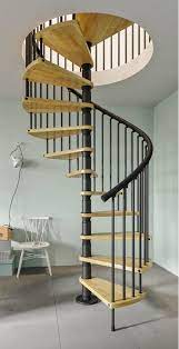 Advice on shopping for a spiral staircase package. Misterstep Gamia Wood Spiral Staircase Kit Loft Centre