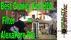 Best Home Water Filter Alexapure Pro Water Filter Youtube