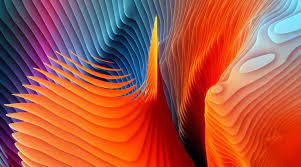 Apple Abstract Orange White And Blue Abstract Illustration Computers Mac Abstract Apple Mac Colorful Sier Mac Os Wallpaper Os Wallpaper Mac Wallpaper