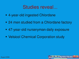 It may be absorbed through the skin with resultant severe toxic effects: Chlordane Banned Out Of Fear Or Fact Ppt Download