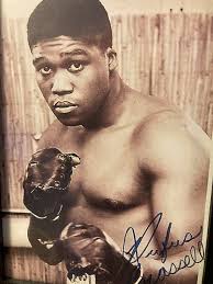 Lima's Rufus Brassell fighting (53-9 career heavyweight) Jerry Quarry.  Quarry's big wins in his career were against Floyd Patterson and Ernie  Shavers.