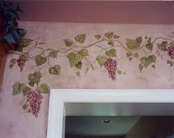 Some are available whole in one big piece, while others are shipped in sets of different pieces which have to be installed. Mural Projects Handpainted Textured Vines Mural Wall Murals Painted Wall Painting