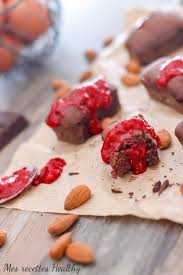 Mini Cake Au Chocolat Et Son Coeur A La Framboise Mes Recettes Healthy Recette Recette Healthy Cake Chocolat Idee Recette