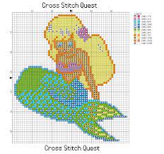 Lindy stitches creates cross stitch patterns that make people happy. Free Mermaid Cross Stitch Patterns Cross Stitch Quest