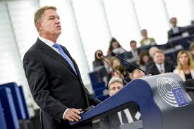 Klaus werner iohannis (romanian pronunciation: Rumaniens Prasident Iohannis Sprach Uber Die Zukunft Europas Und Schwieg Zu Schengen Ost Journal