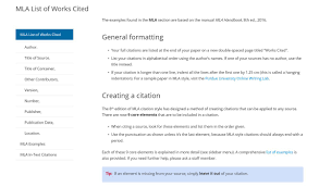 Center the phrase works cited at the top of the page. Champlain Cegep Lib On Twitter Citation Tip You Don T Have To Memorize What To Put In Each Element Of An Mla Citation Look It Up On Mla List Of Works Cited Page