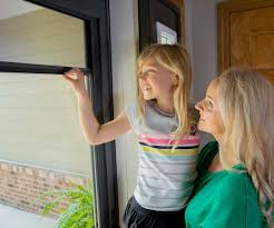 The latch locks on the door can easily be compromised, so you want to make sure that the doors have a secondary level of security to deter burglars and offer up a good fight. Retractable Screen Away Storm Doors Larson Storm Doors