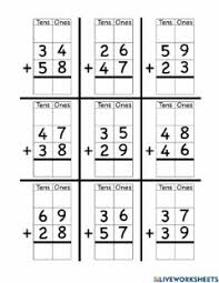 addition worksheets and online exercises