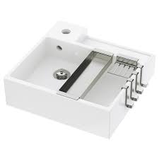 Washbasin base cabinet with 2 doorwet marks should always be dried off as soon as possible to stop moisture. Lillangen Single Wash Basin White 41x41x13 Cm Ikea